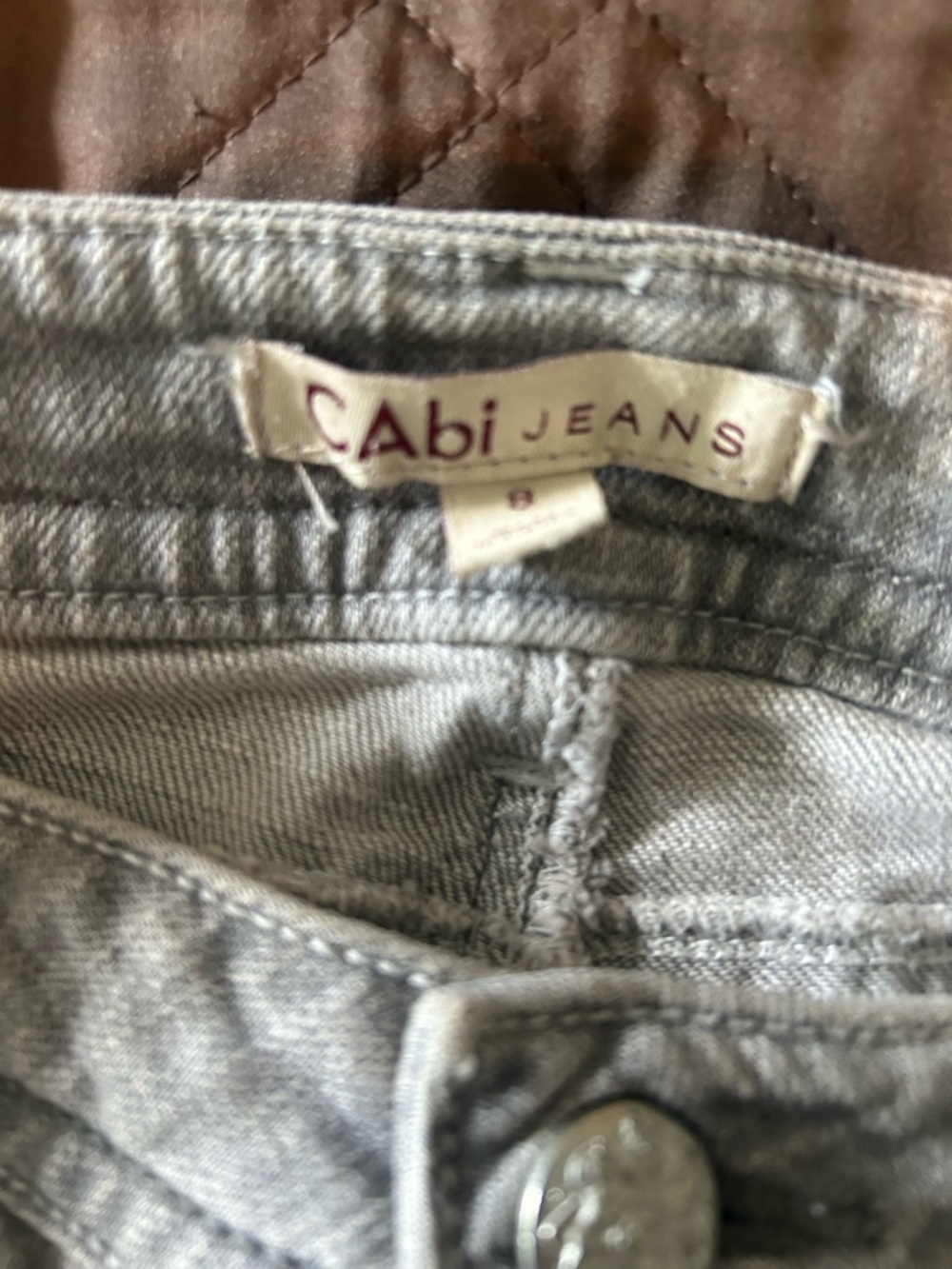 CAbi Light Gray Jeans - Picture 2 of 6